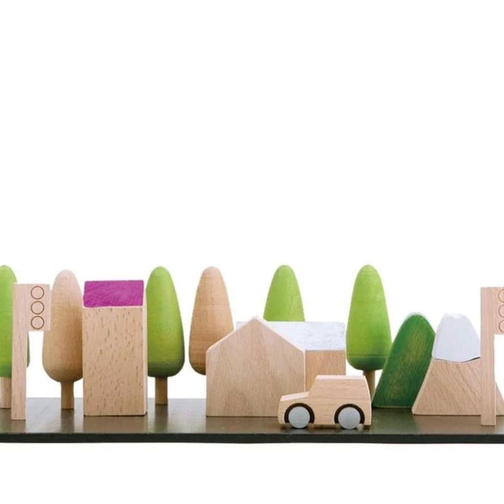 NEW kiko & gg Machi Tiny Town - TINY WOODEN TOWN